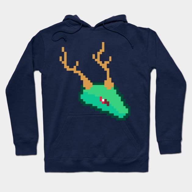 Pixel Dragon :: Dragons and Dinosaurs Hoodie by Platinumfrog